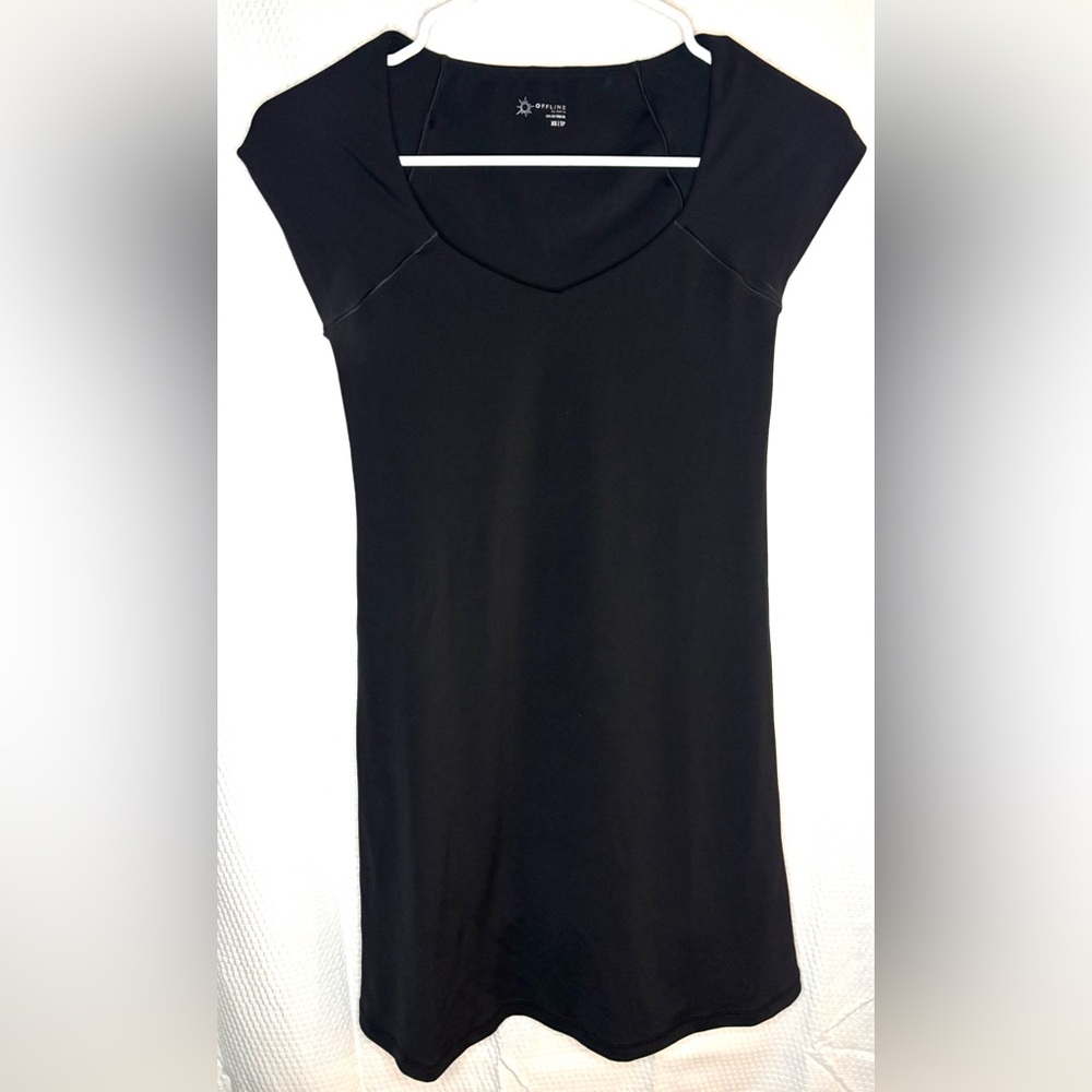 NWT Offline by Aerie Black Athletic Dress
